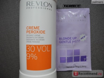 Pastă pentru iluminarea părului revlon profesionist blondă până pastă blândă - 