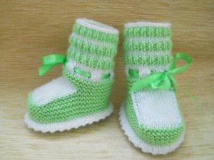 Booties cu ace de tricotat pas cu pas master class (foto, video tutorial)