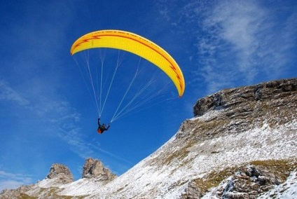 Pentru a zbura pe un parapanta