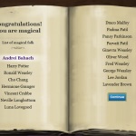 Înregistrarea Pottermore pentru cei norocoși, știri