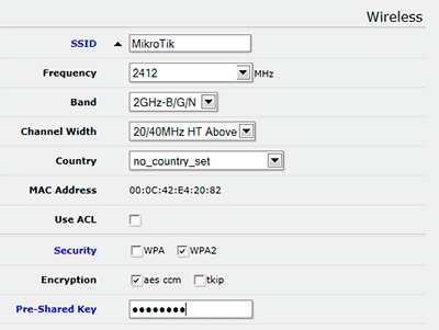 Configurarea simplă a routerului mikrotik cu un magazin online de echipamente wi-fi