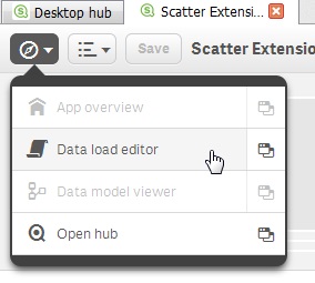 Sentimentul Qlik creează o extensie folosind d3, date-zilnic