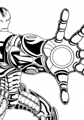 Iron man coloring pages, personaje, eroi, printese, descărca și imprima gratuit