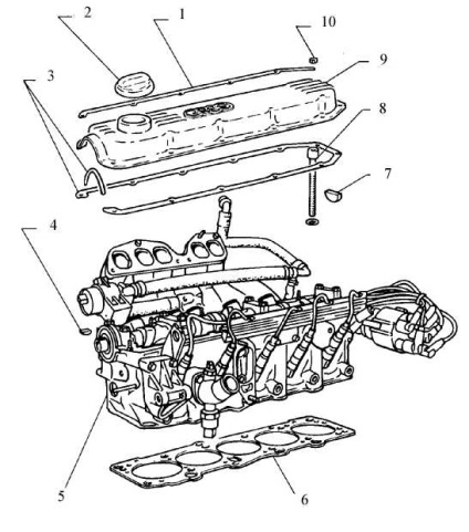 Demontarea și asamblarea motoarelor Audi 80, 90, coupe b3