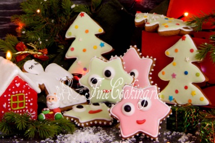 Crăciun Gingerbread Cookies - rețetă cu fotografie
