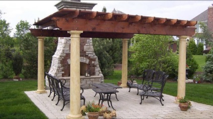 Grădină gazebo cu propriile mele mâini de ce să construiască, reședința mea de vară