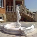 Arhitectura peisagistică din beton în Kazan - vase, oale, ghivece de flori, fântâni, sculpturi,