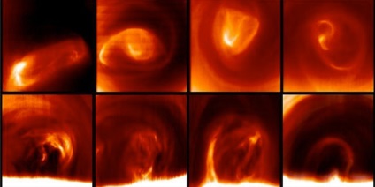 Cele mai impresionante uragane din sistemul solar