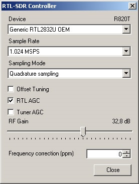 Sdr rtl2832 és az sdrsharp telepítése