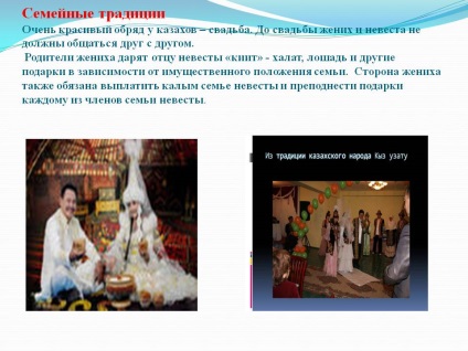 Tradițiile familiei sunt un ritual foarte frumos pentru kazahi - nunta - prezentare 66416-5
