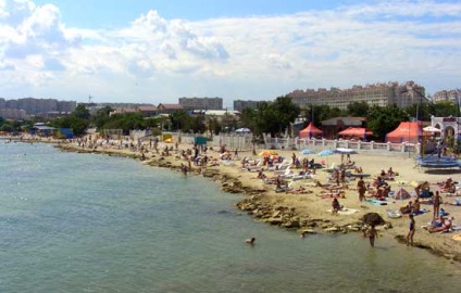 Sevastopol - plaja din golf 
