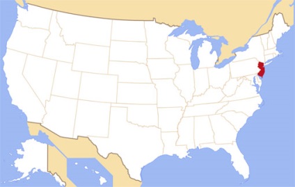 Statul New Jersey, SUA - Statele Unite ale Americii