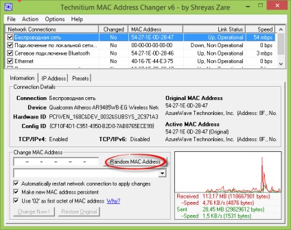 Interfața de rețea interfață statistici 10 redstone, configurarea serverelor Windows și linux