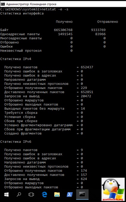 Interfața de rețea interfață statistici 10 redstone, configurarea serverelor Windows și linux