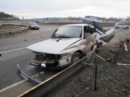 Curtea la un accident cu oprire