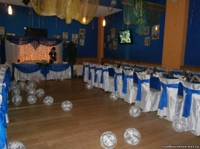 Nupțial de nunta din Ivanovo - decorarea sălii