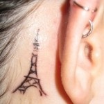 Tattoo eiffel tower valoare, fotografie și cele mai bune schițe