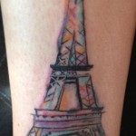 Tattoo eiffel tower valoare, fotografie și cele mai bune schițe