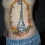 Tattoo eiffel tower valoare, fotografie și cele mai bune schițe