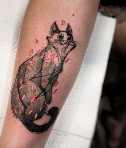 Cat de tatuaj