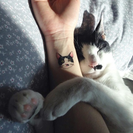 Cat de tatuaj