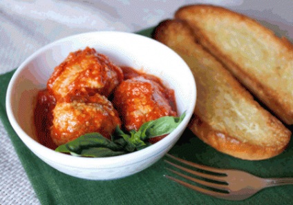 Meatballs cu orez - retete cu fotografie