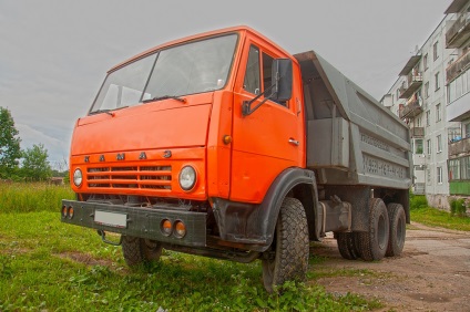 Camioane basculante de încercare KamAZ 55111