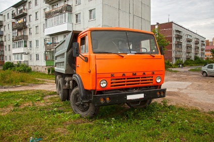 Camioane basculante de încercare KamAZ 55111