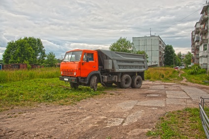 Camioane basculante de încercare KamAZ 55111