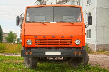 Camioane basculante de încercare KamAZ 55111