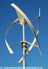 Tipuri de generatoare eoliene verticale