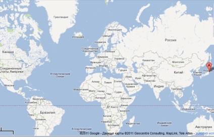 Top -10 locuri cele mai radioactive de pe pământ (10 fotografii scanate de hărți)