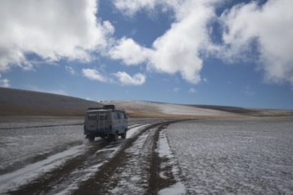 Distracție de călătorie, trăsături ale falconului în Mongolia