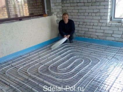 Țeava pentru o podea caldă de apă de selectare, de calcul și de stabilire a polipropilenă sau metal-plastic