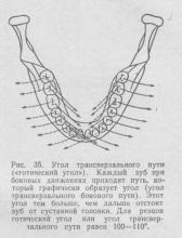 Unghiul articulației transversale (unghiul benietului), stomatologia ortopedică