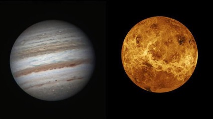 Conexiune unică între Venus și Jupiter