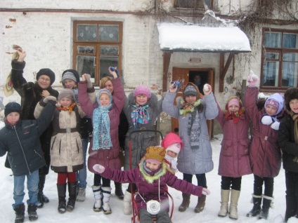 Vachskoe deanery - parohii ortodoxe din Vachea deanery - 2013 Școala duminicală a parohiei