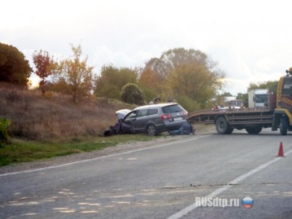 Cortegiul nunții sa prăbușit în Crimeea