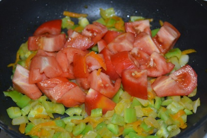 Delicios hrișcă crud cu legume într-o tigaie - cum să gătești hrișcă cu legume, pas cu pas