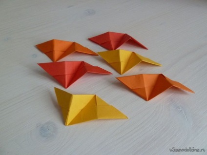 Spinning Top în tehnica Origami