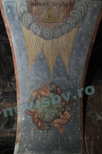 În biserica românească au fost găsite fresce care descriu sfârșitul lumii - secretele religiilor - știri