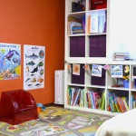 Păstrarea cărților și materialelor pentru cursuri pentru copii