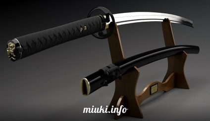 Japoneză katana și săbii, despre care au fost compuse legendele, miuki mikado virtual Japan