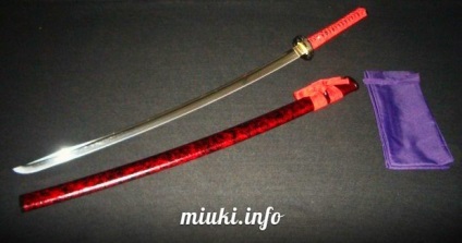 Japoneză katana și săbii, despre care au fost compuse legendele, miuki mikado virtual Japan