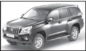 Înlocuirea becurilor auto toyota land cruiser prado 150, editura monolit