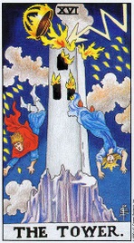 A tarot kártyák jelentése az előítéletben, a tarot kártya tornyának értelmezése, a szerencsemondó