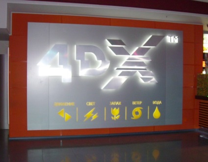 4Dx-cinema parc cinema în trts 