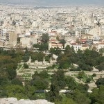 Athenian agora - piața principală din Atena foto, descriere