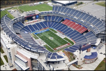 Amerikai stadionok az amerikai futballhoz