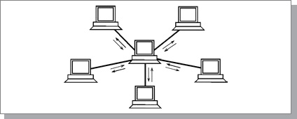 Principiul arhitectural al rețelelor de construcție, topologia rețelelor locale - rețele de calculatoare